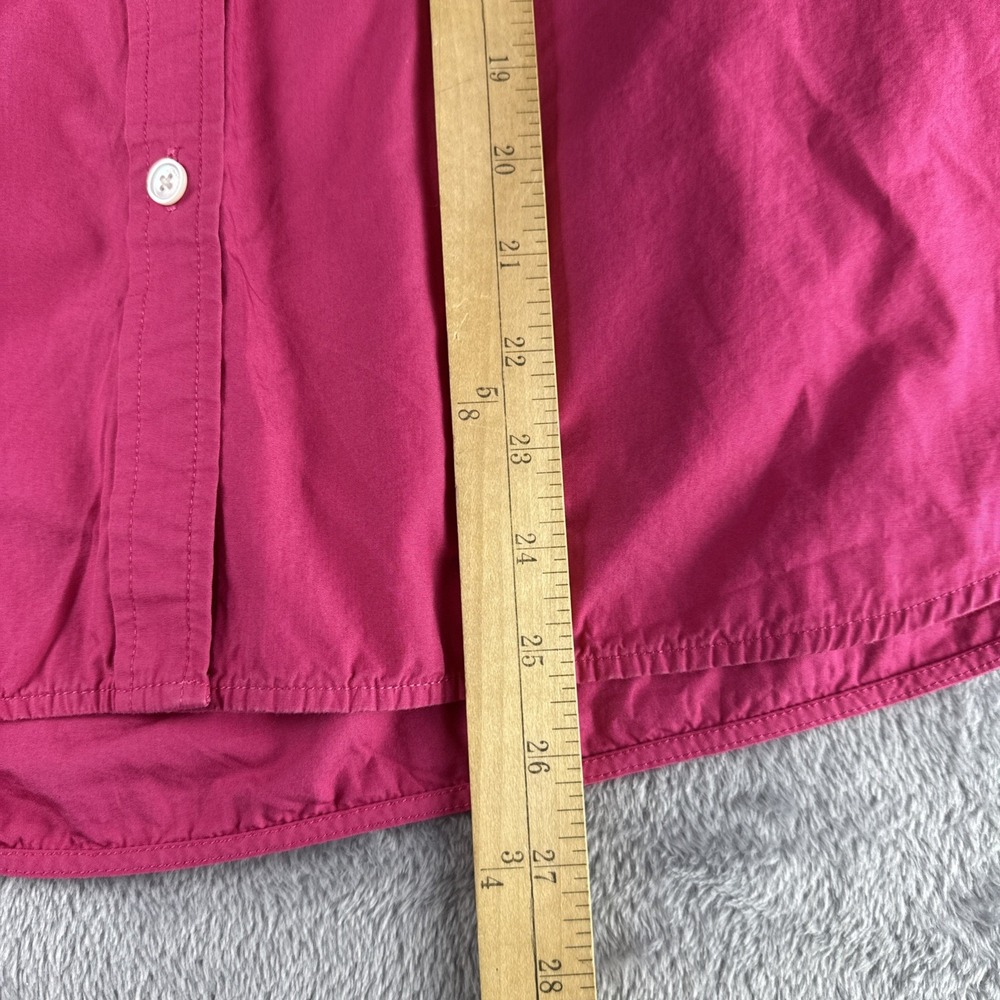 Aritzia Wilfred Free‎ Women's Shirt Button Up Large Cotton Pink Preppy Career - Picture 6 of 6